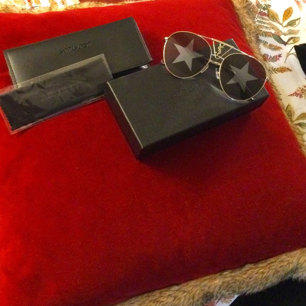 YSL star glasses